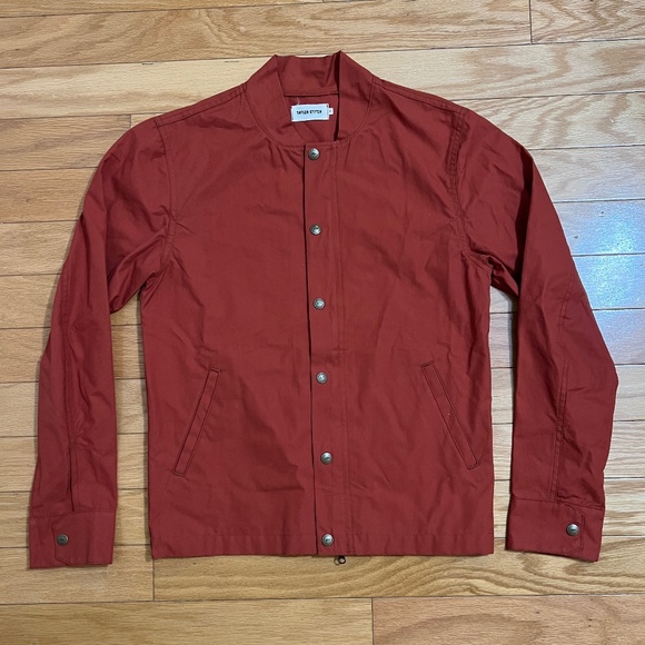 Taylor Stitch Burnt Orange Lightweight Jacket Size 40